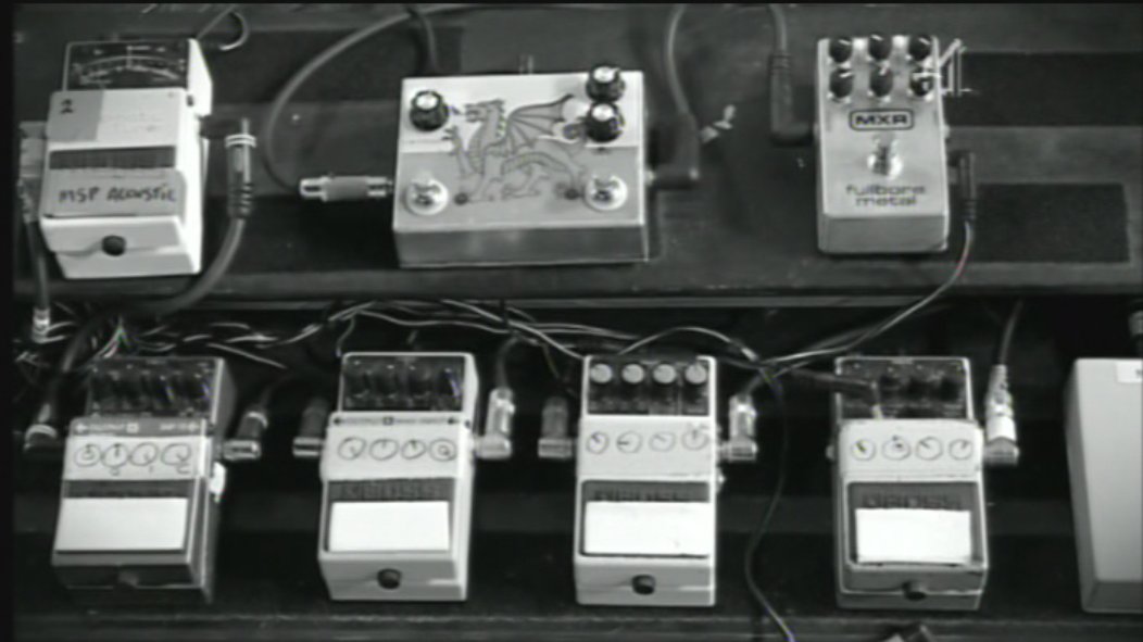 james dean bradfield pedalboard